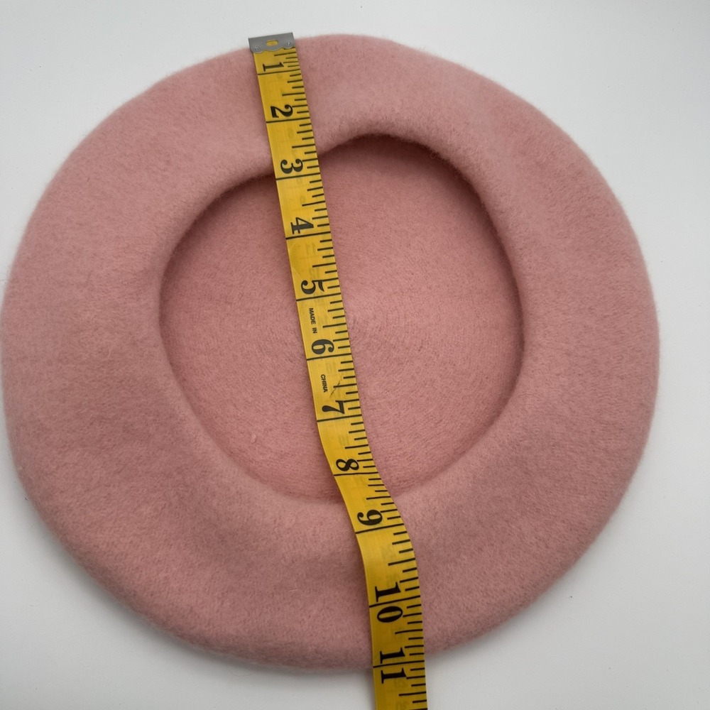 Women's Wool Beret Hat Winter Warm Soft Classic French Style Beanie Casual Solid - Picture 5 of 5